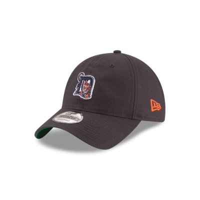 Sapca New Era Detroit Tigers MLB Waxed Cooperstown 9TWENTY Adjustable - Albastri